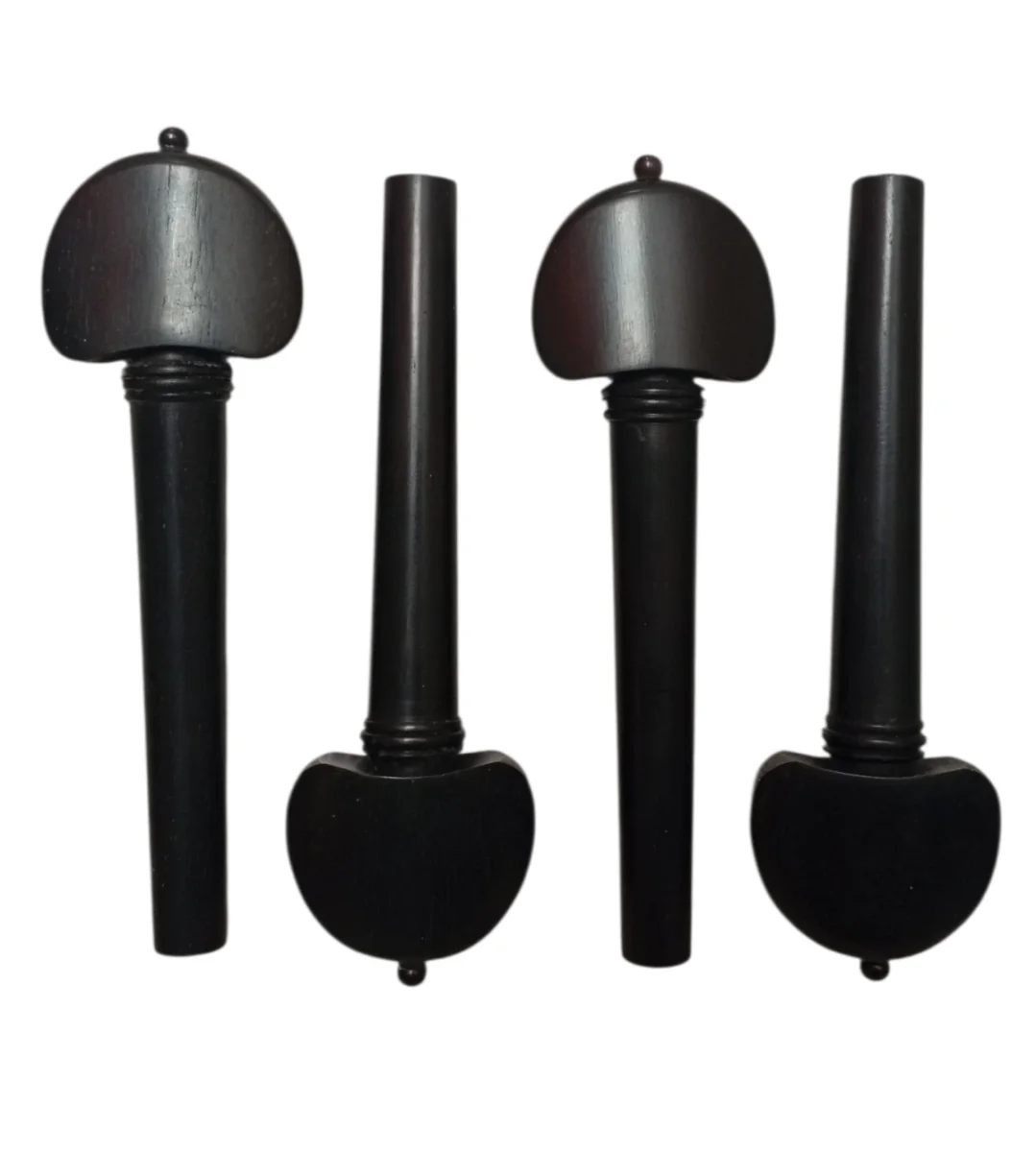 Jgo. clavijas viola Hill, ébano bolita y collar negro