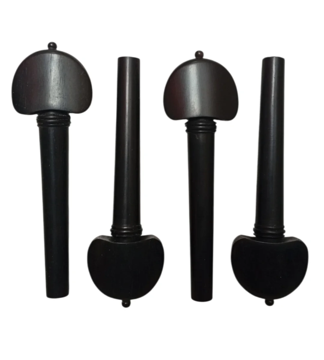 Jgo clavija Chelo Hill de ébano, bolita/collar negro