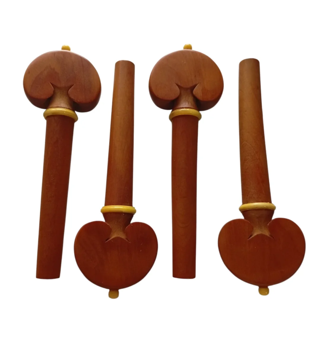 Jgo clavija Cello Corazón, boj, bolita/collar beige