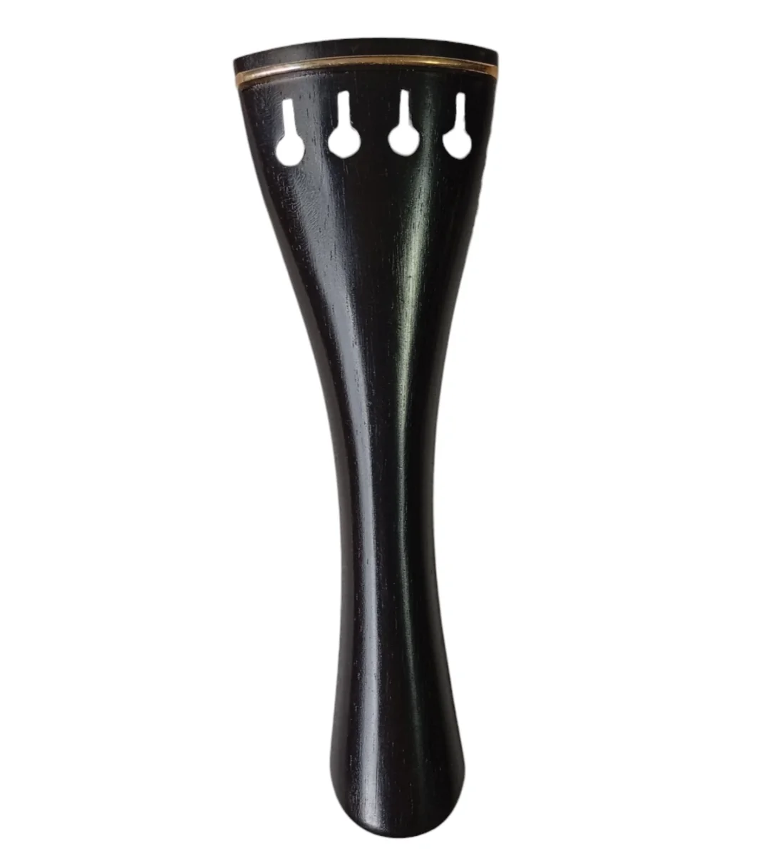 Cordal curvo viola, ébano tira dorada