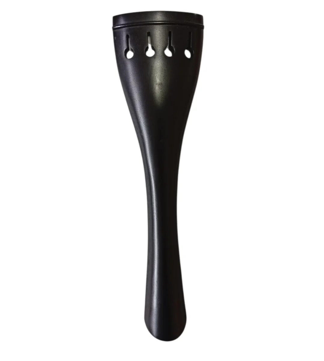 Cordal curvo violonchelo, ébano tira negra