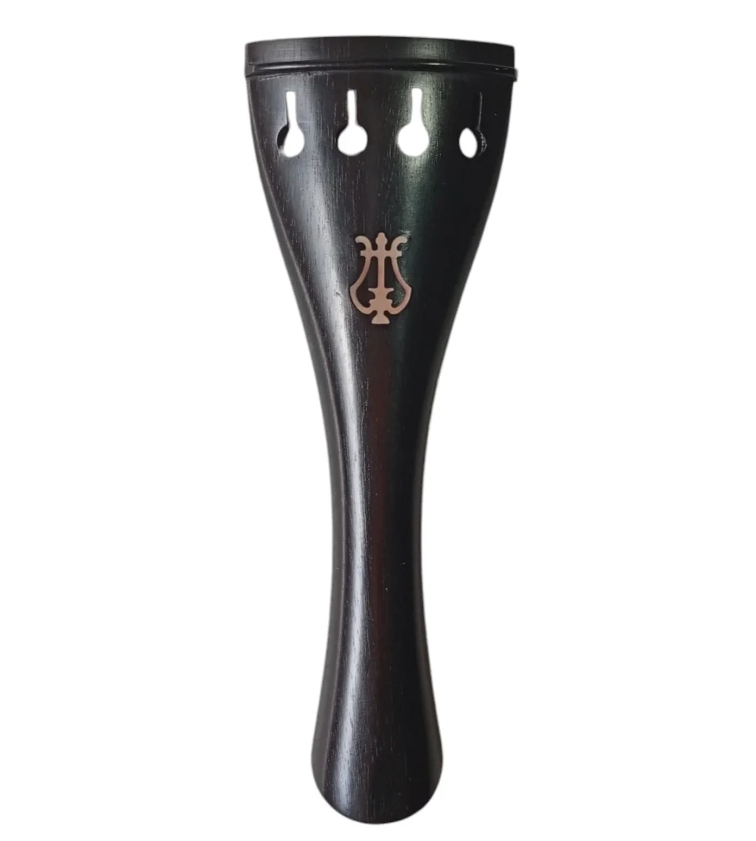 Cordal curvo viola, ébano con lira 130mm