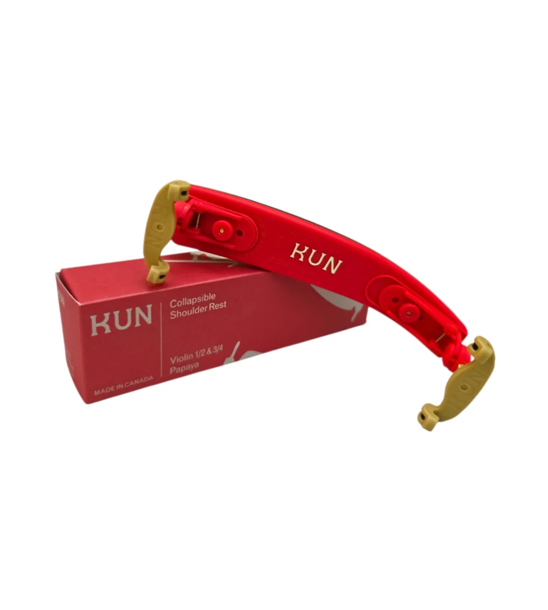 kun collapsible p. violín 3/4-1/2 papaya