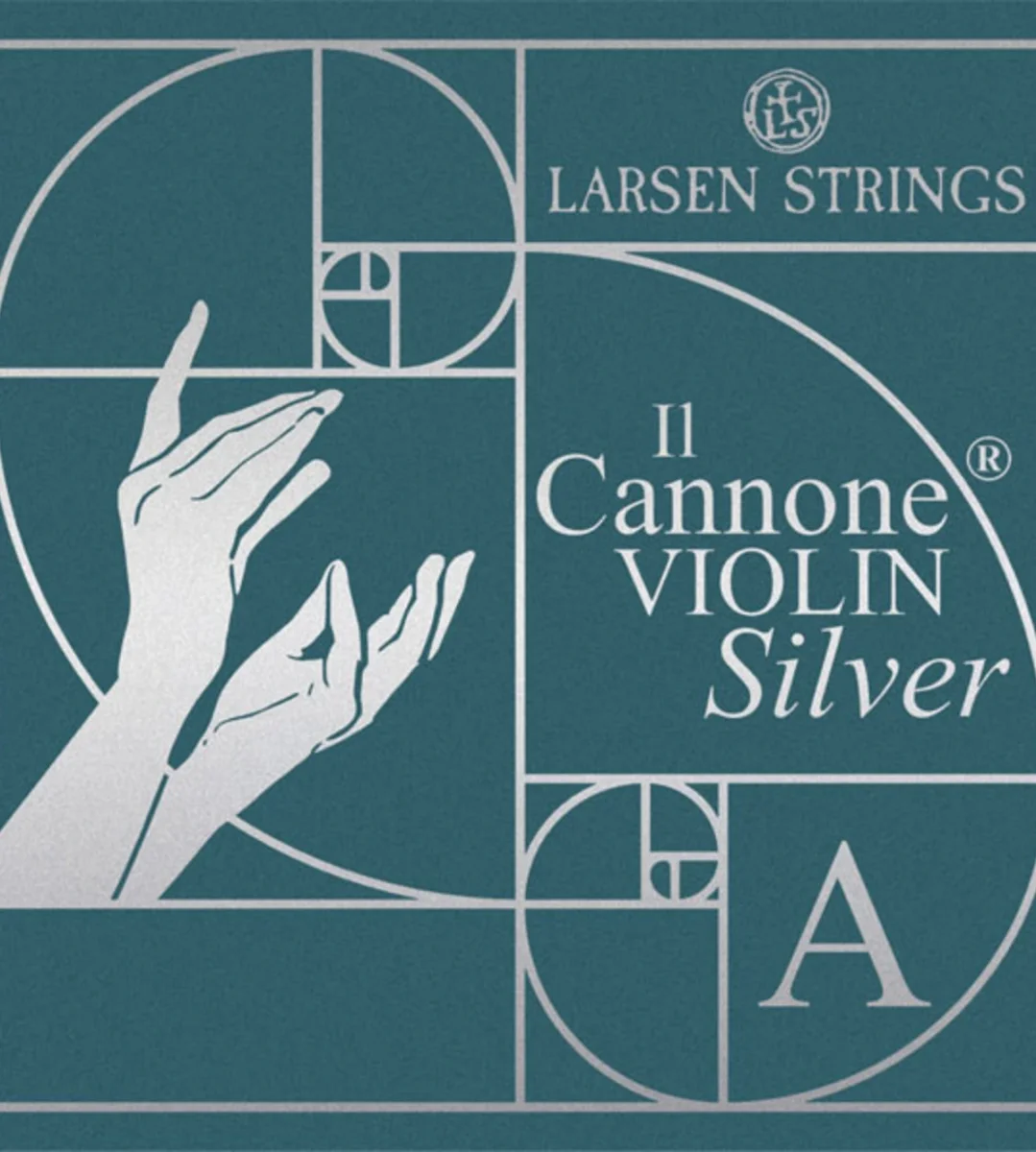 Cuerda LA para violín il cannone silver