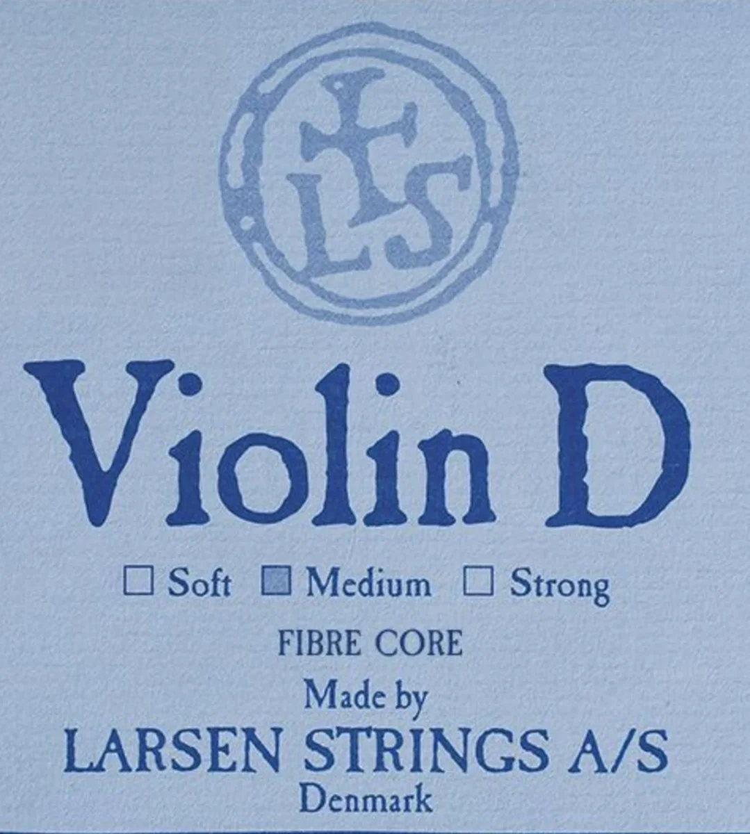 Cuerda RE aluminio  p. violín, Larsen