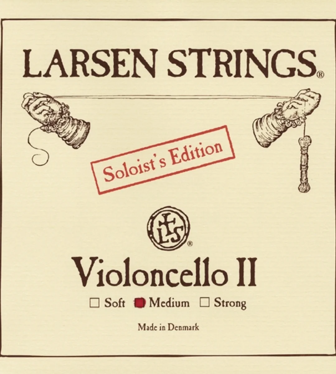 Cuerda RE medium p. violonchelo,  Soloist's Edition