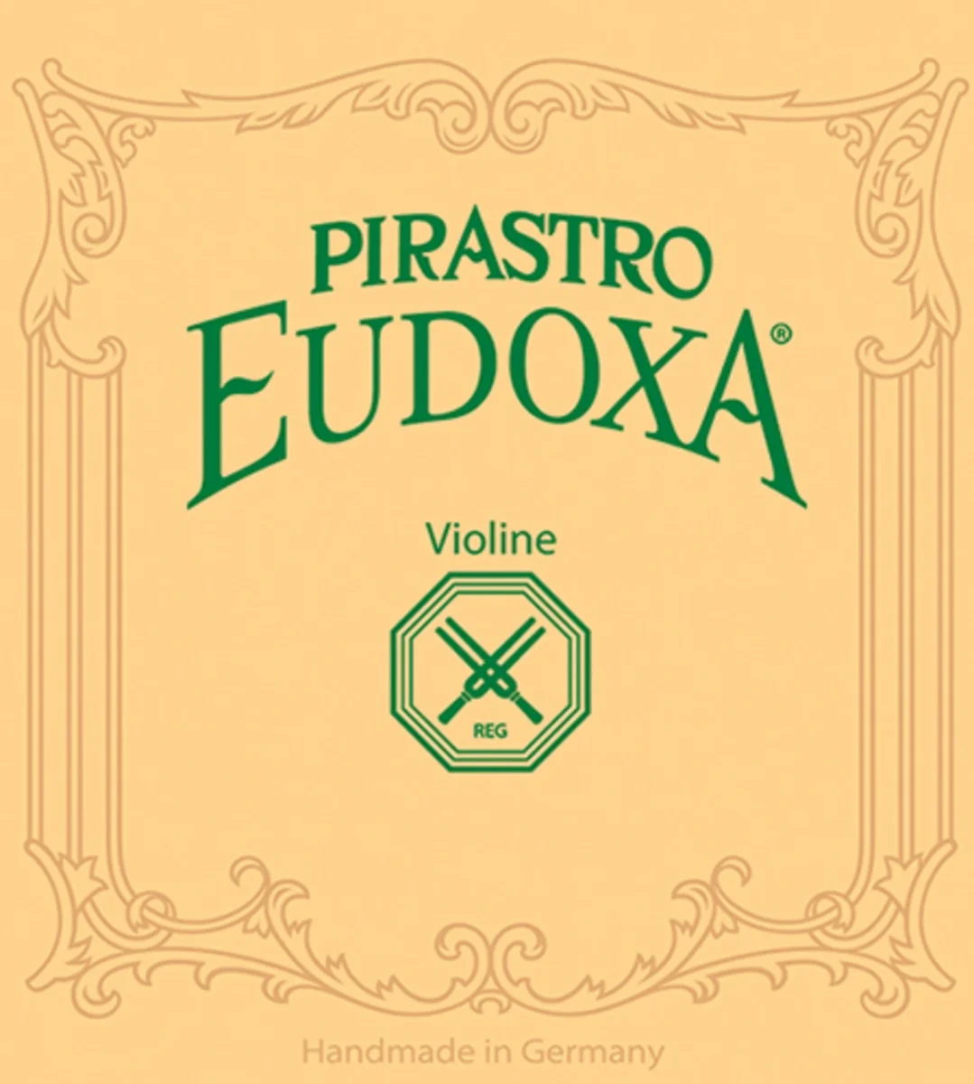 JUEGO de cuerdas p. violín, Eudoxa con mi acero