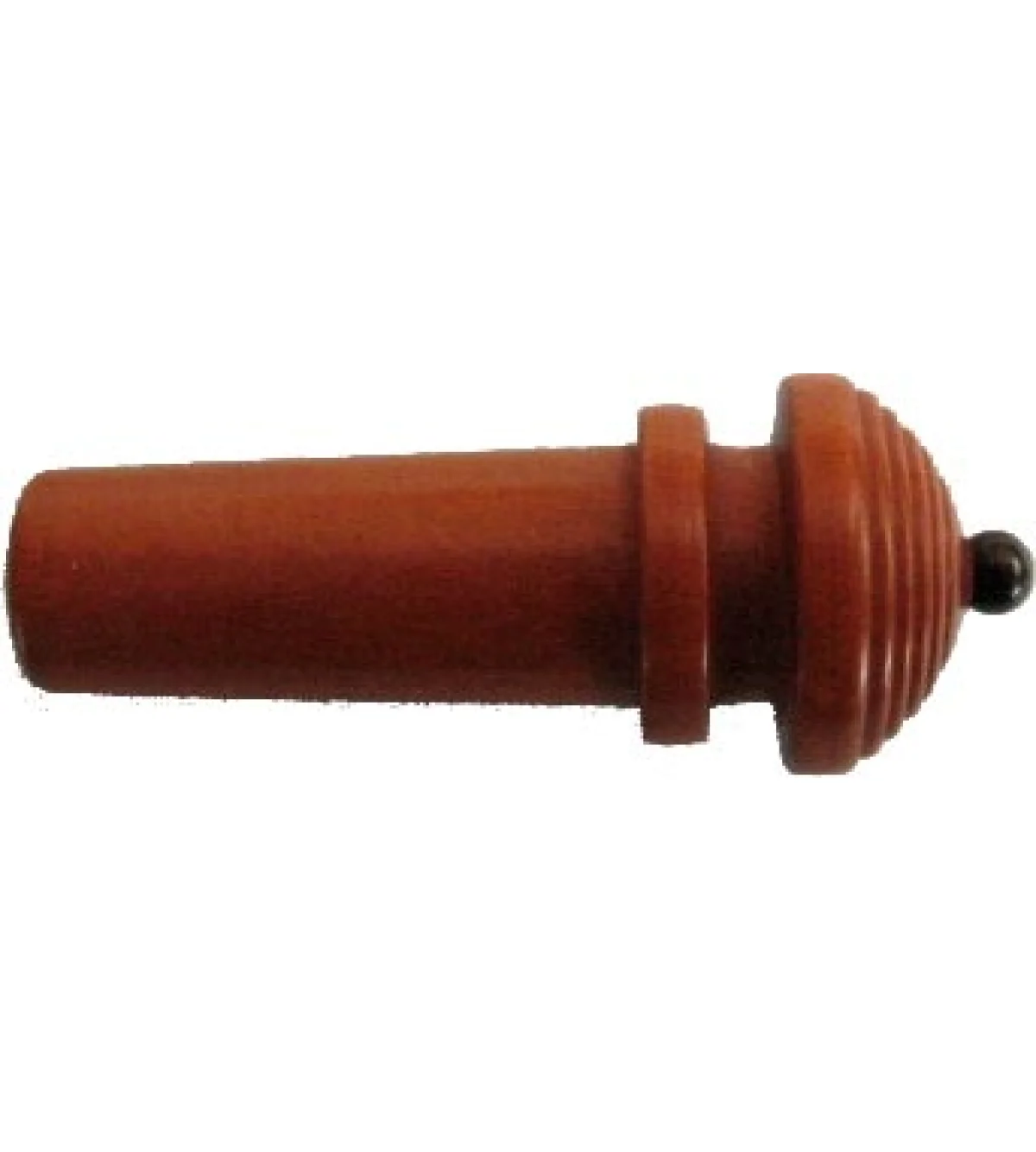 Botón de ébano c. bolita dorada p. violín