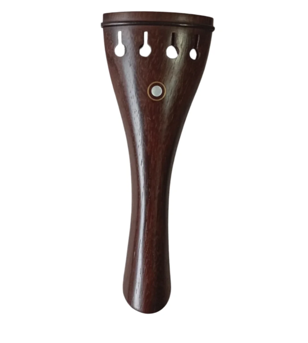 Cordal curvo violín, palisandro con ojo parís