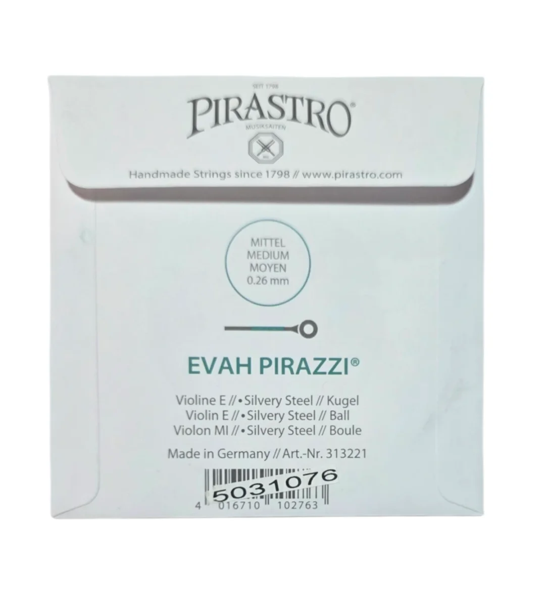 Cuerda MI p. violín, Eva Pirazzi