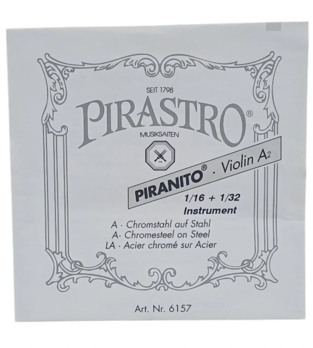 Cuerda LA p. violín 1/16-1/32, Piranito