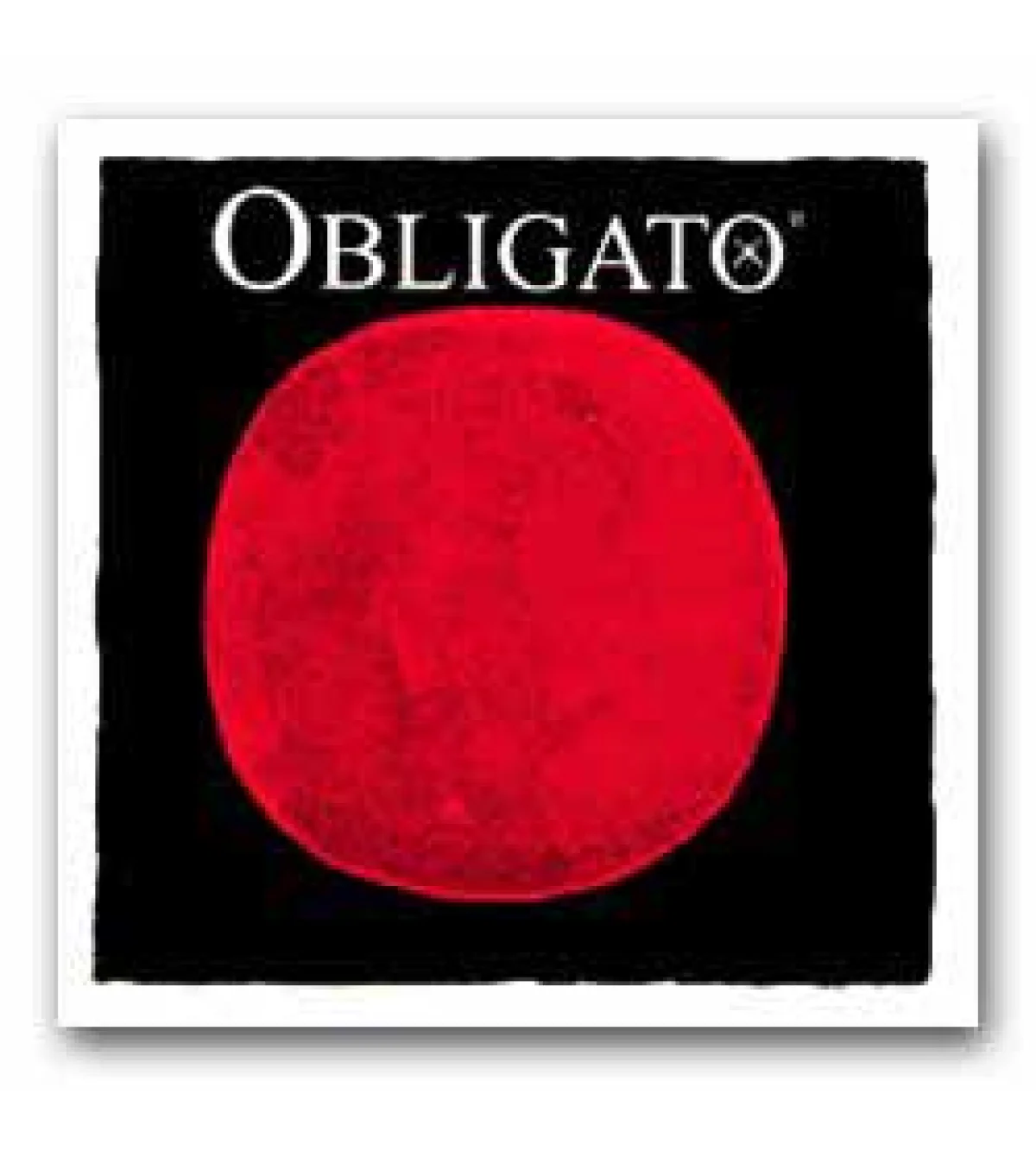 Cuerda RE plata p. violín, Obligato