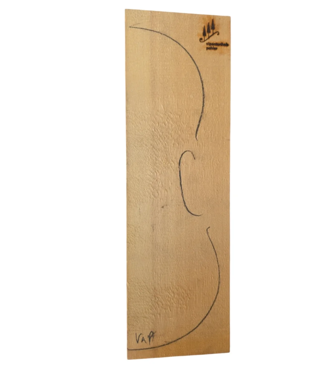 Madera de pinabete p. tapa de viola, Calidad A