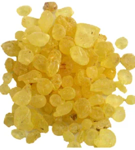 Goma mastic en lagrimas, limpio y clara