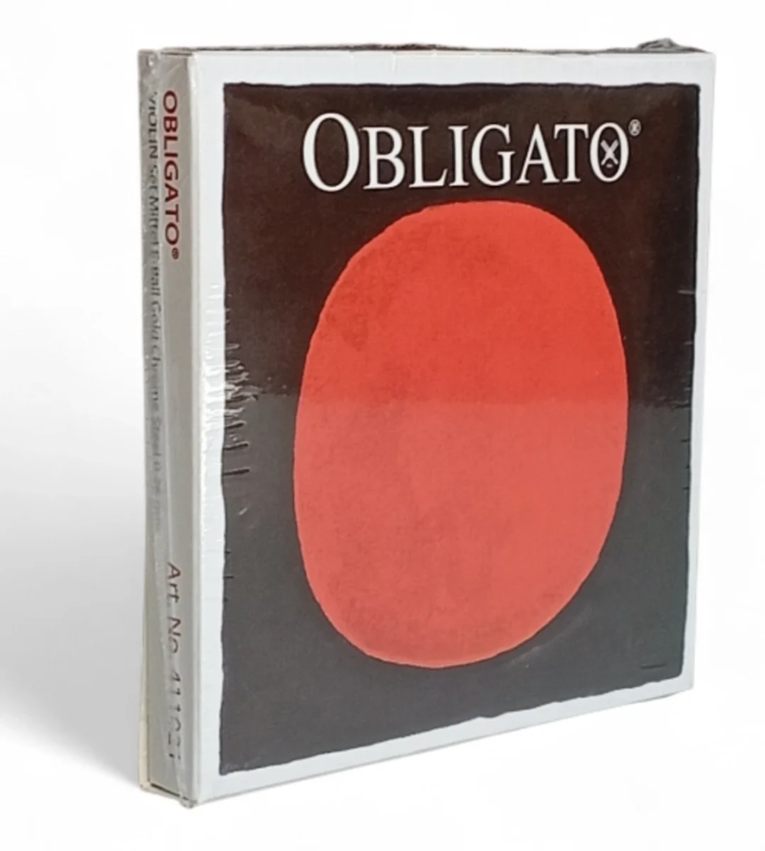 JUEGO de cuerdas p. violín, Obligato con mi/acero