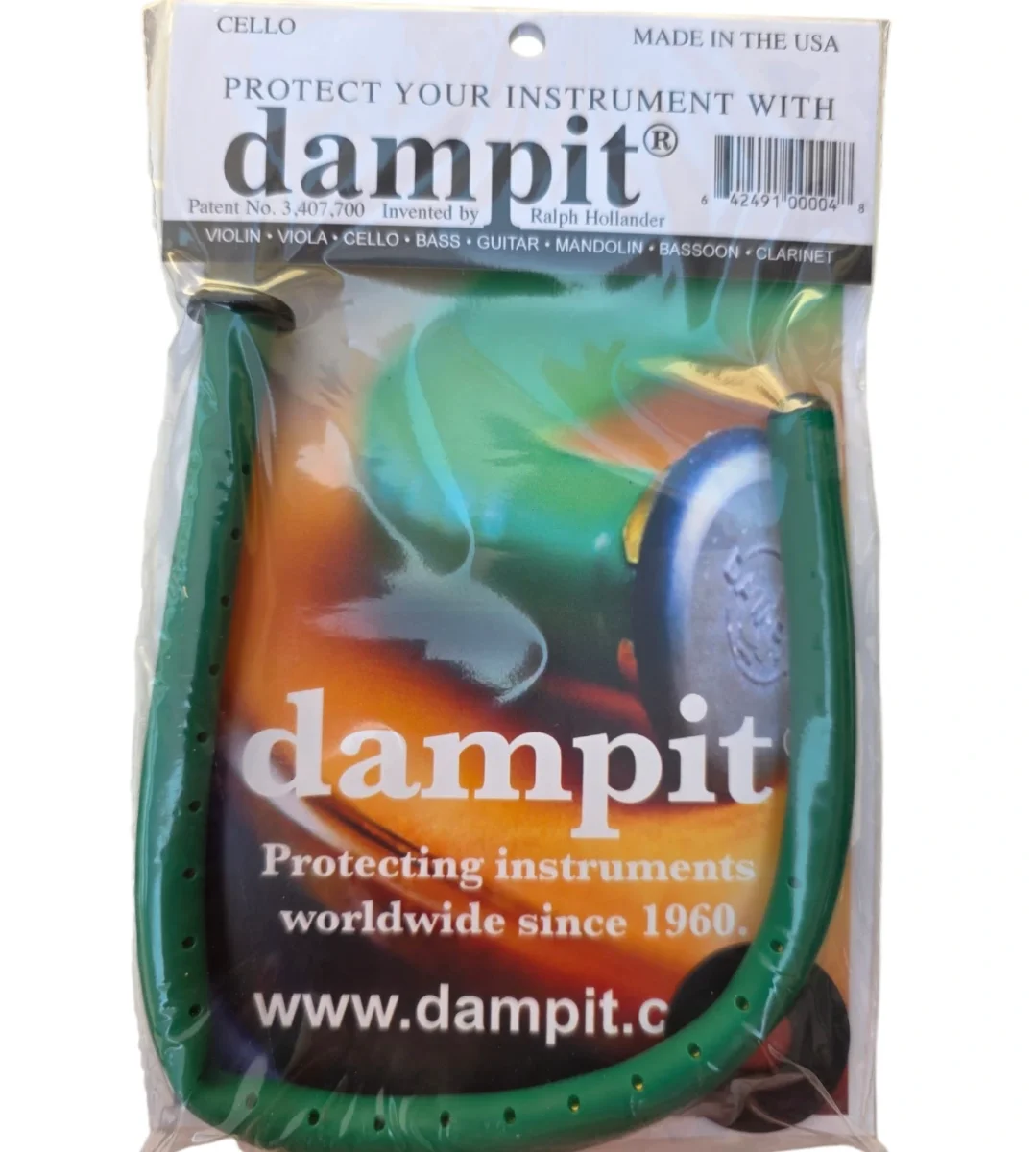 Humidificador marca Dampit p. violonchelo