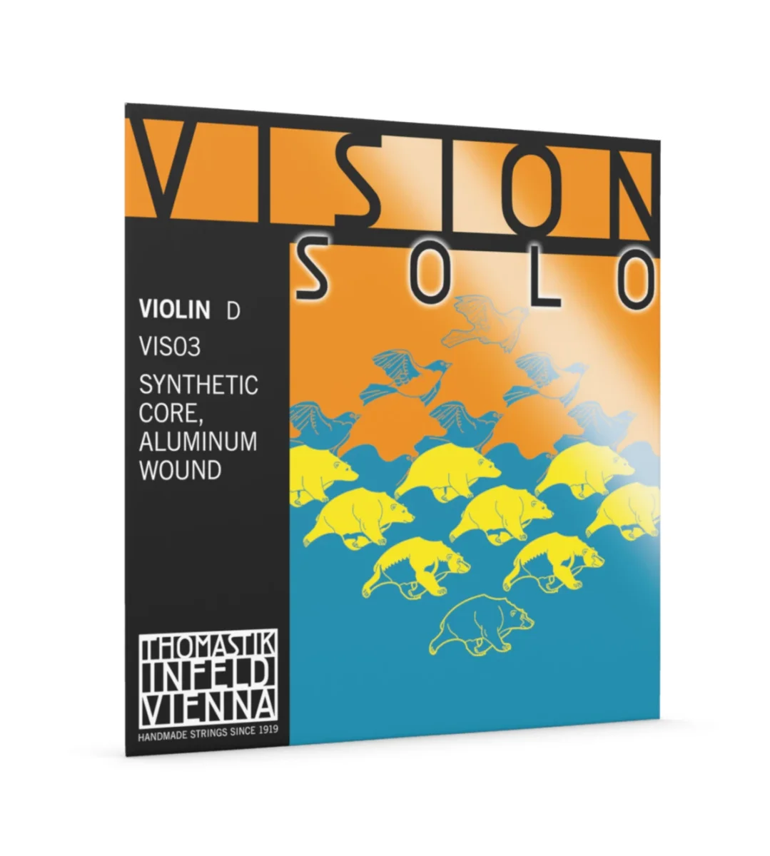 Cuerda RE p. violín, Vision Solo