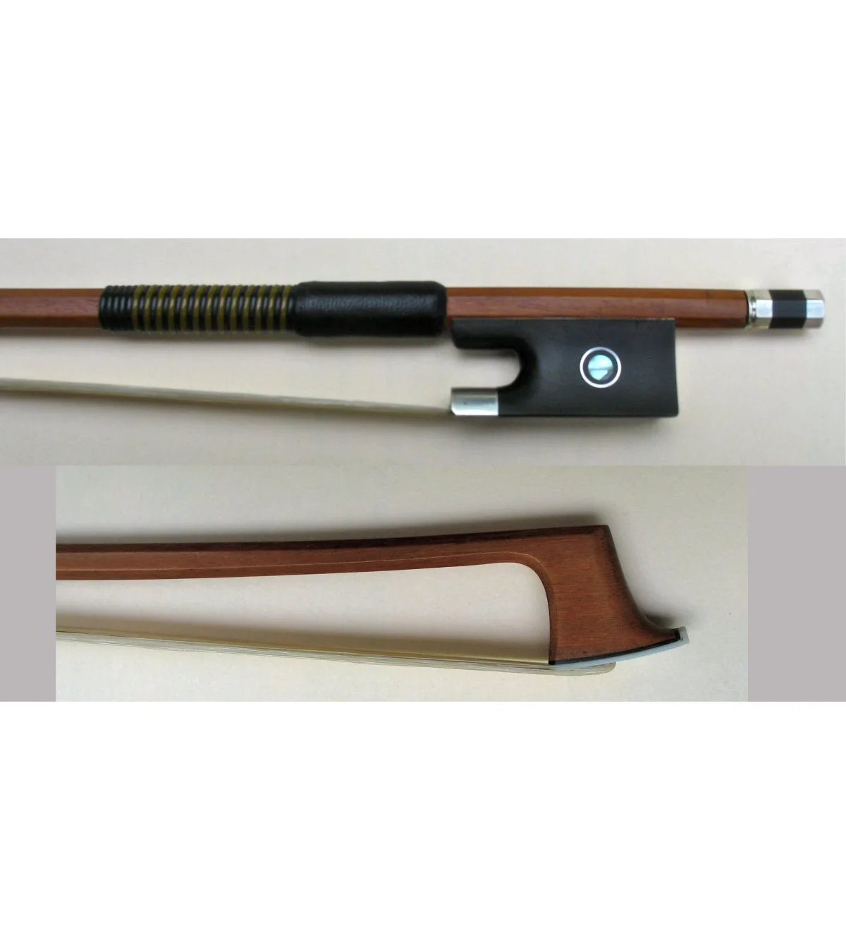 ABCF3 Arco para contrabajo con talón modelo francés