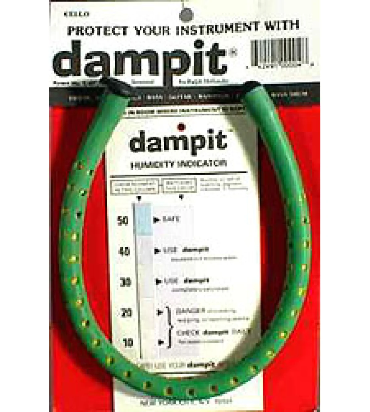 Humidificador marca Dampit p. guitarra