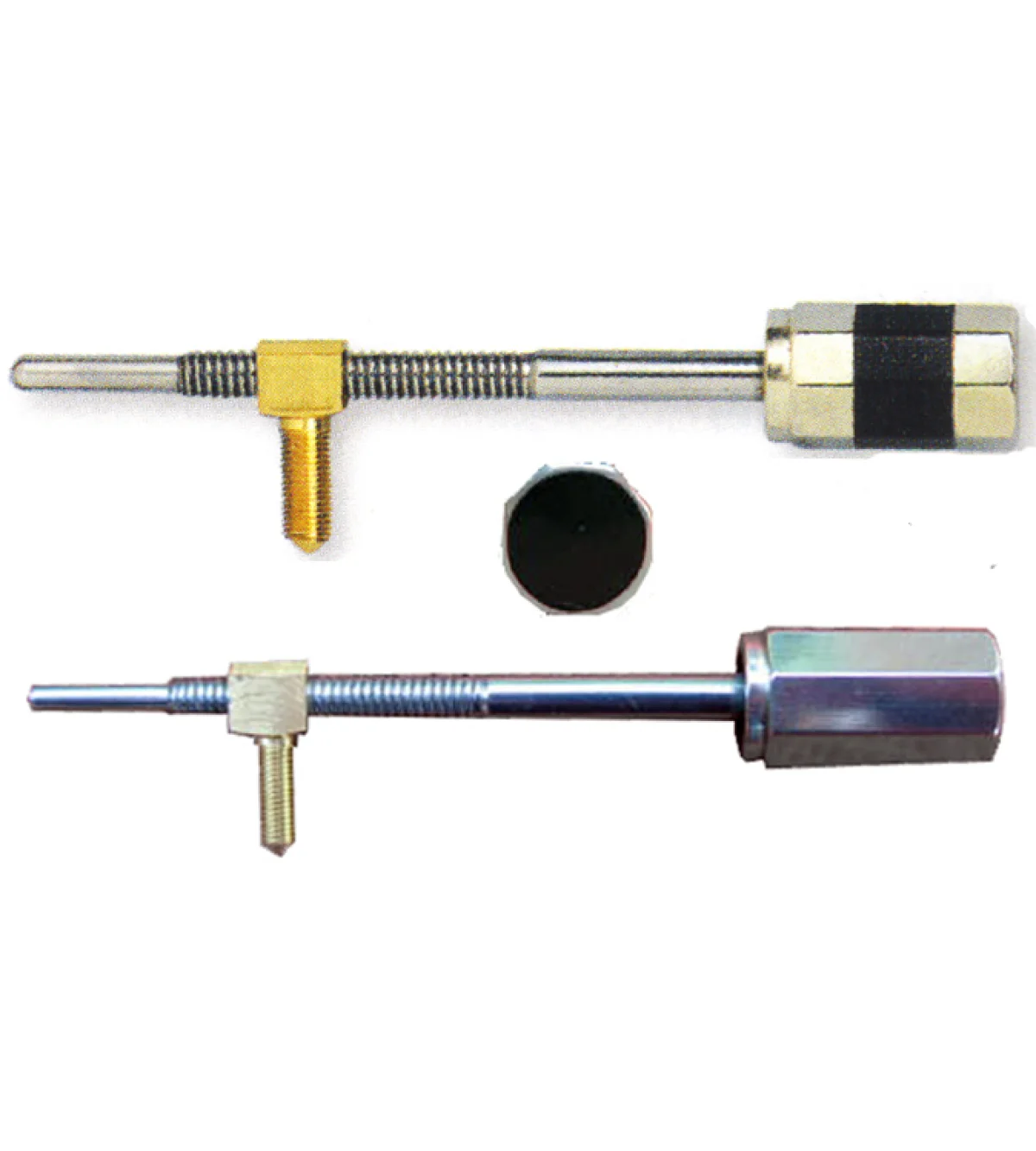 Tornillo con botón de niquel en 3 partes p. viola