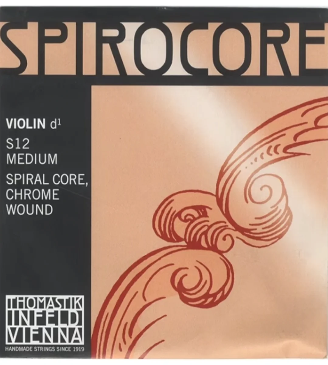 Cuerda RE p. violín, Spirocore