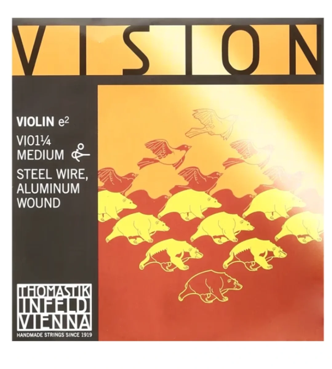 Cuerda MI p. violín 1/4, Vision
