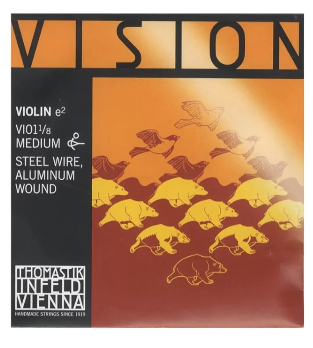 Cuerda MI p. violín 1/8, Vision