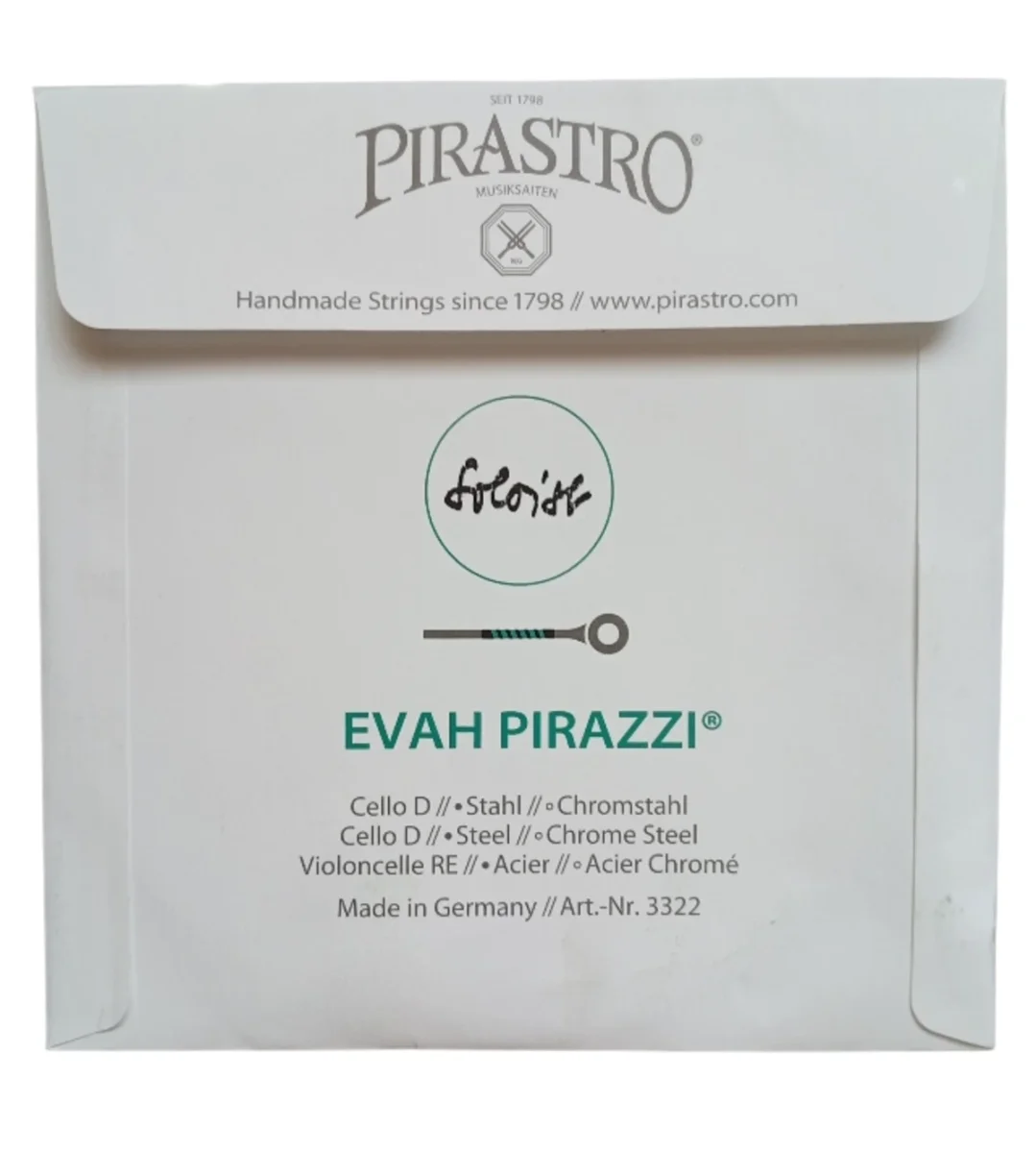 Cuerda RE p. chelo, Evah Pirazzi Soloist