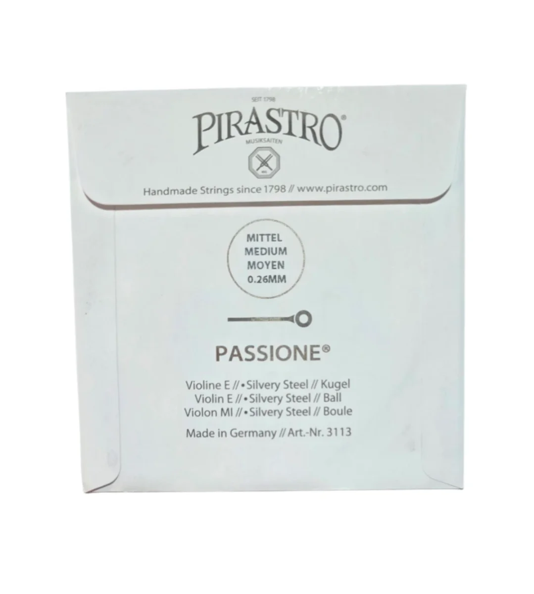 Cuerda MI p. violín, Passione