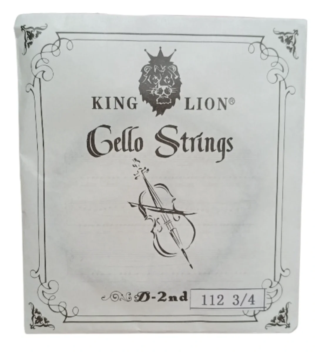 Cuerda RE p. cello rey leon 4/4-3/4