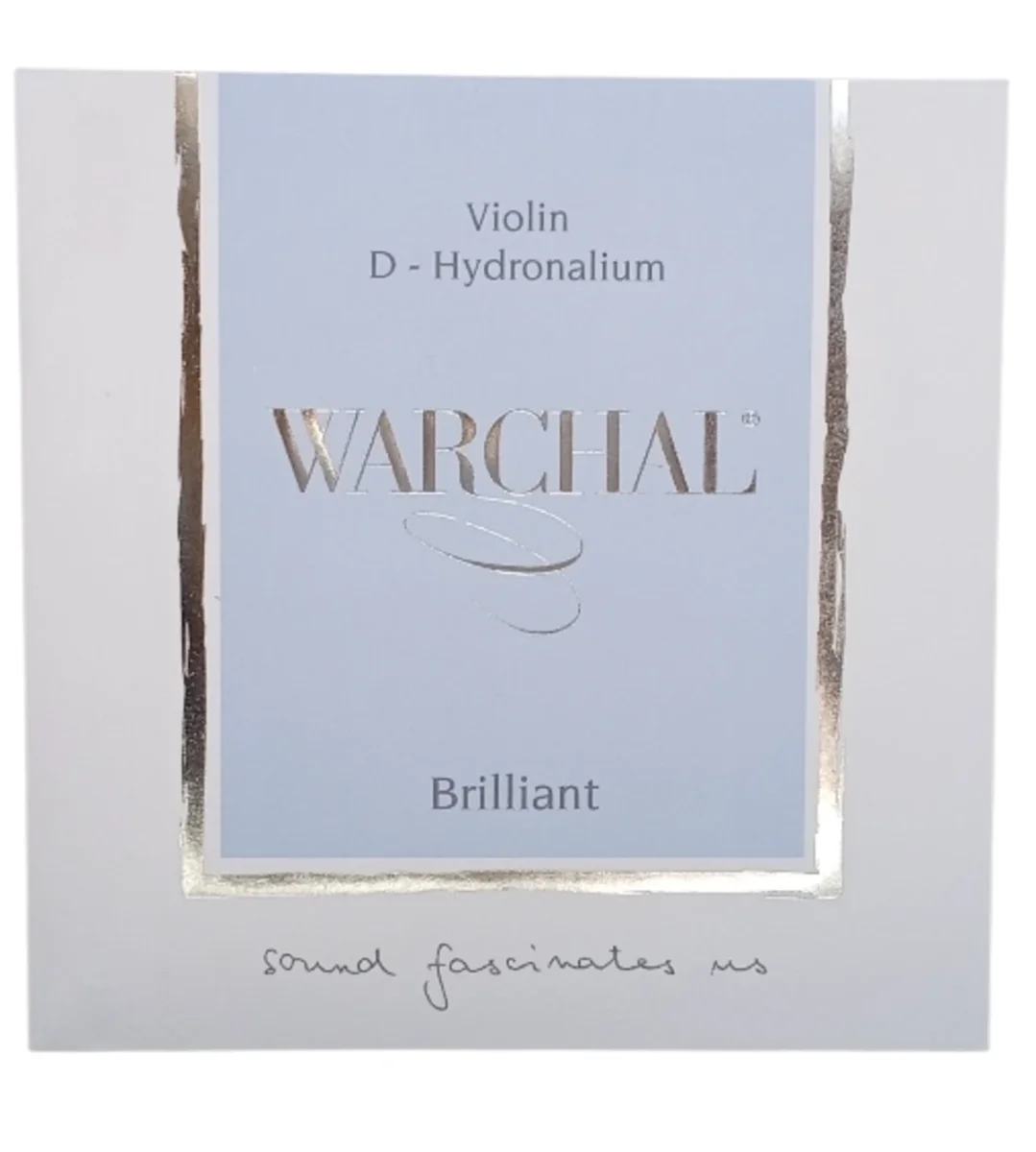 Cuerda RE p. violín, Brilliant, hydronalium