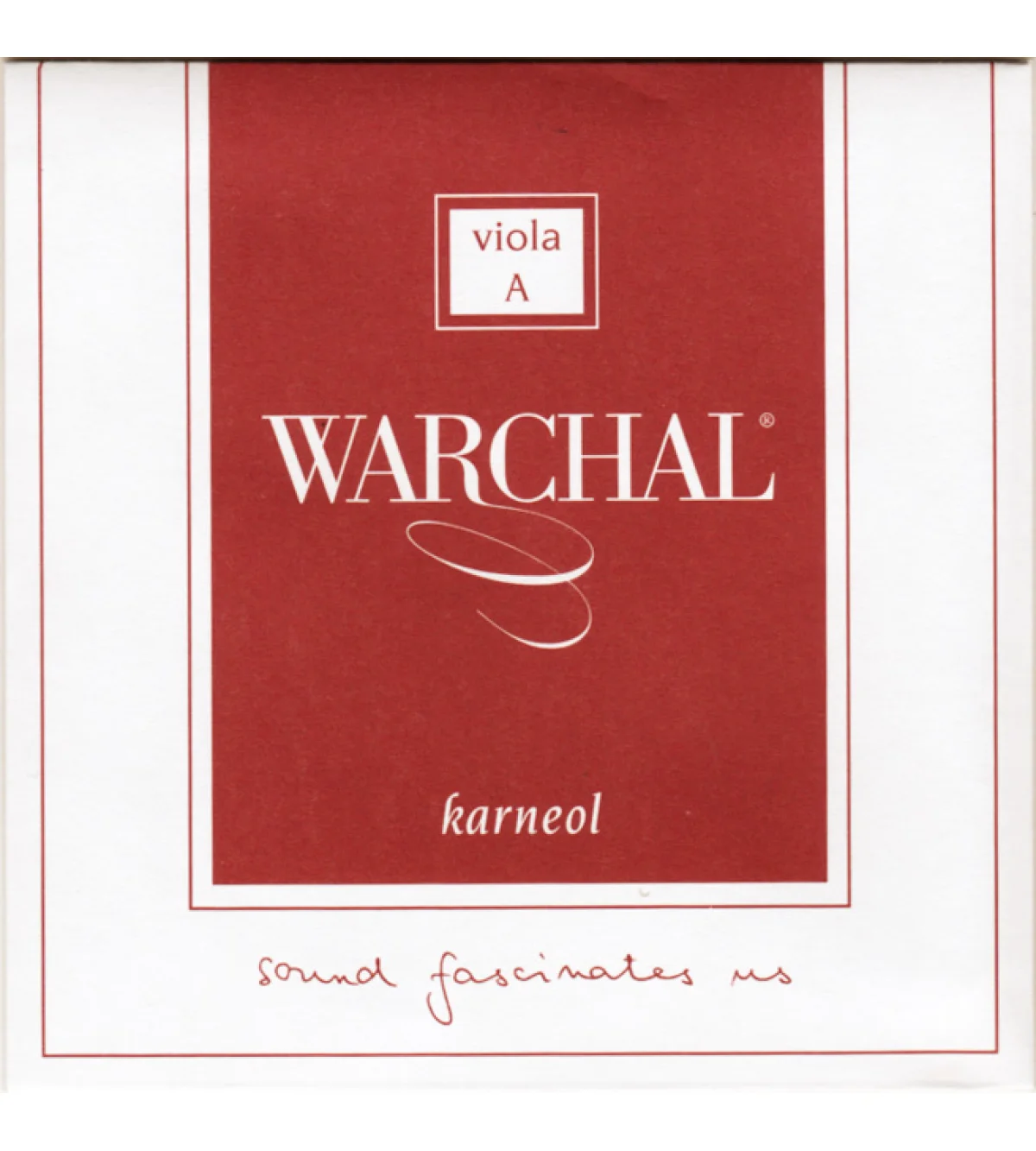 Cuerda LA p. viola, Karneol