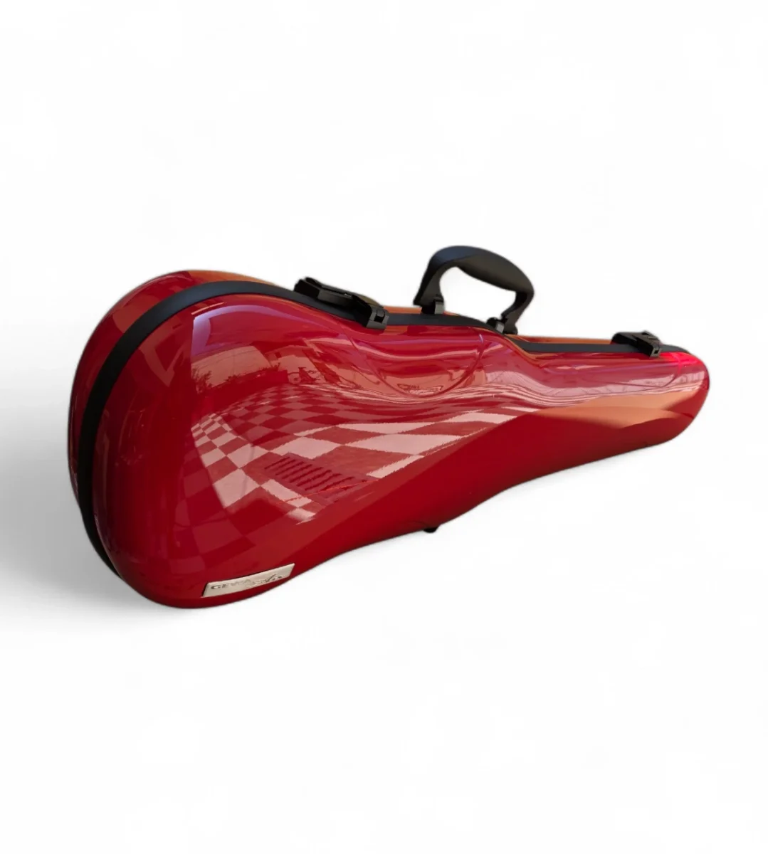 Estuche p. violín forma AIR rojo