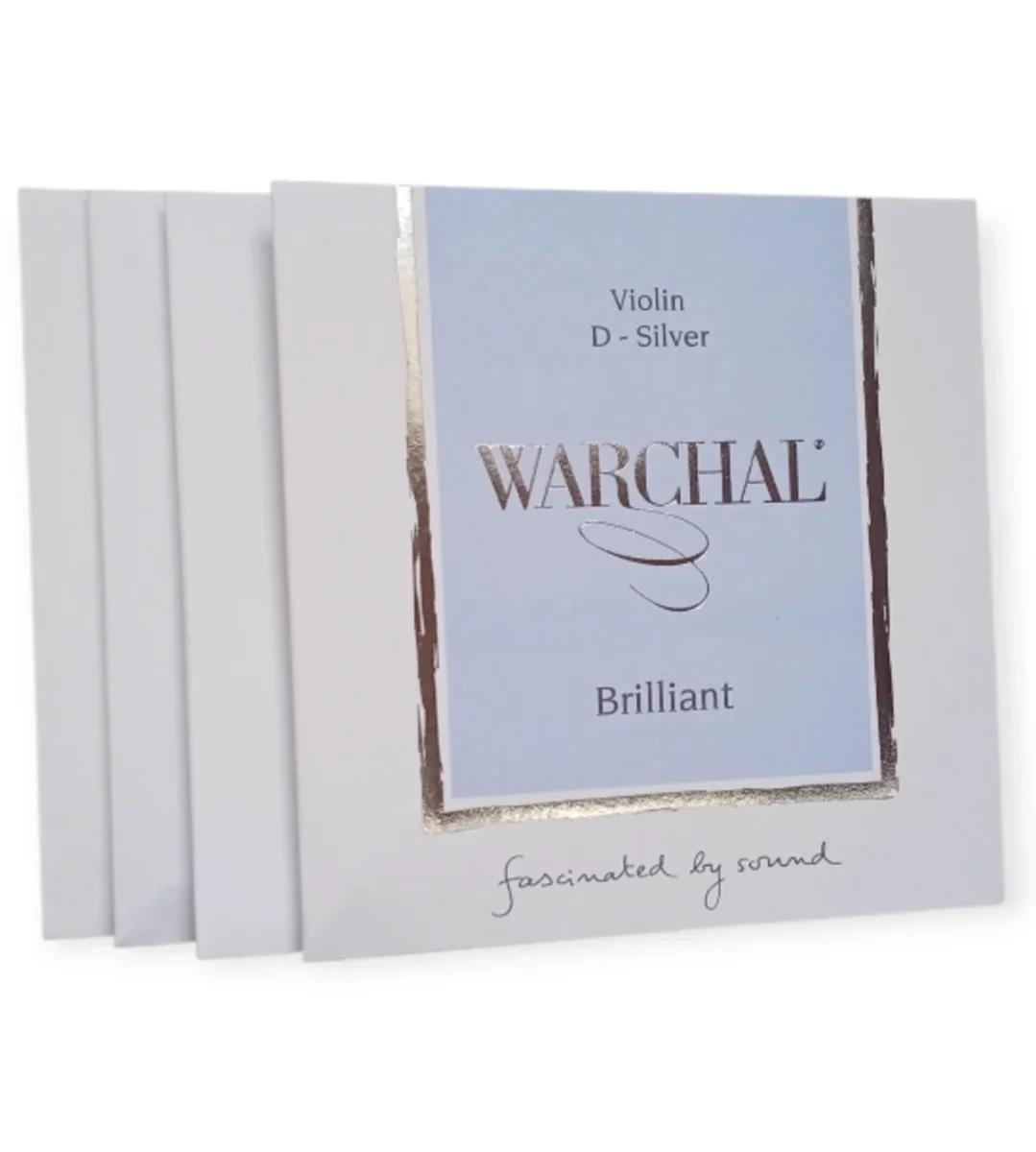 JUEGO de cuerdas p. violín, Brilliant con re/plata