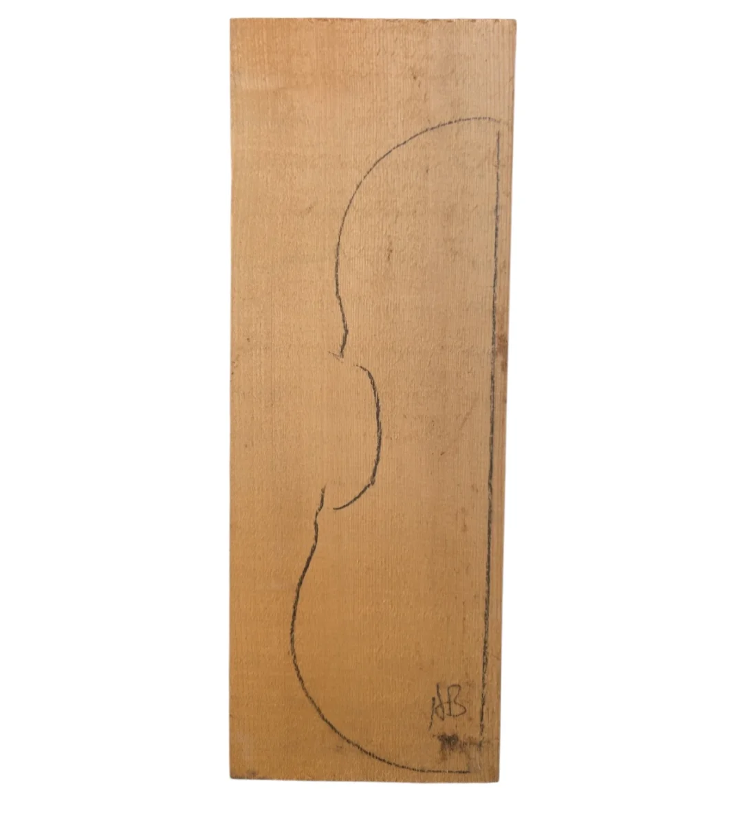 Madera de pinabete p. tapa de violín, calidad AB