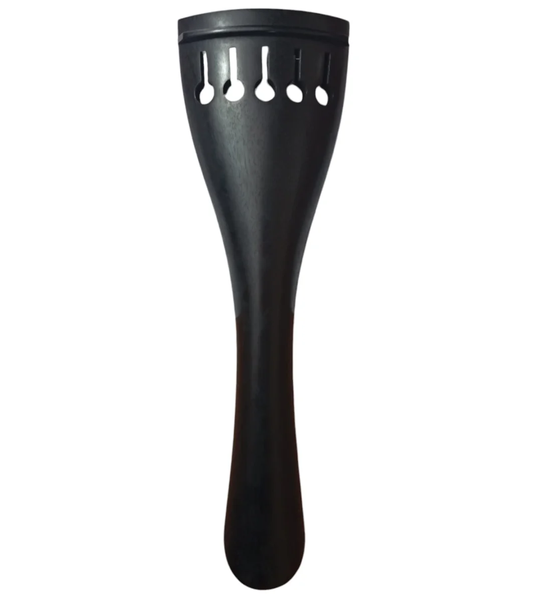 Cordal curvo contrabajo, ébano 5 cuerdas 355 mm