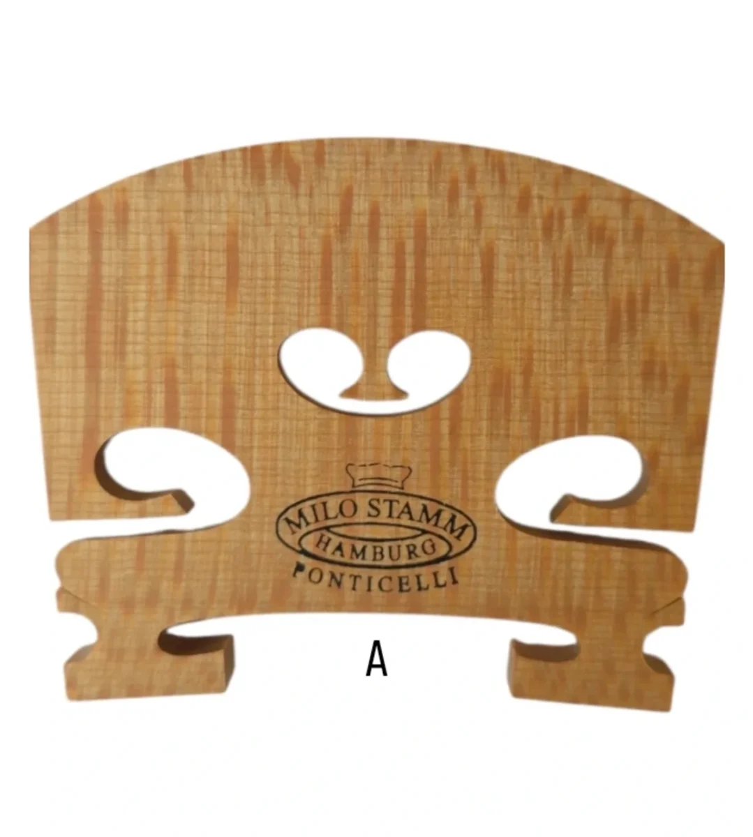 Puente MS violín ROYAL A, corazón S, 41 mm