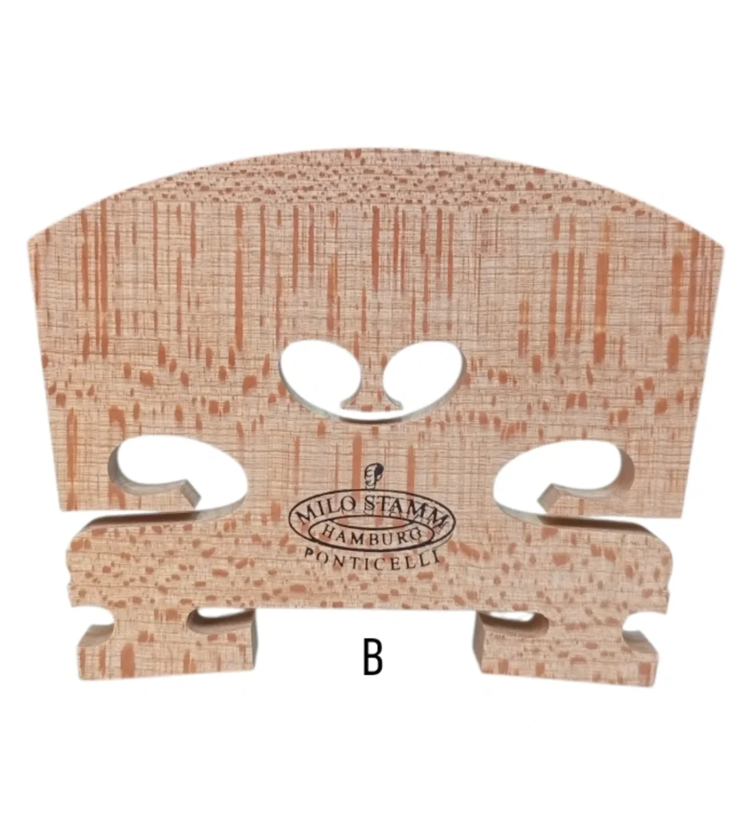 Puente MS violín PREMIUM B, corazón L, 42 mm