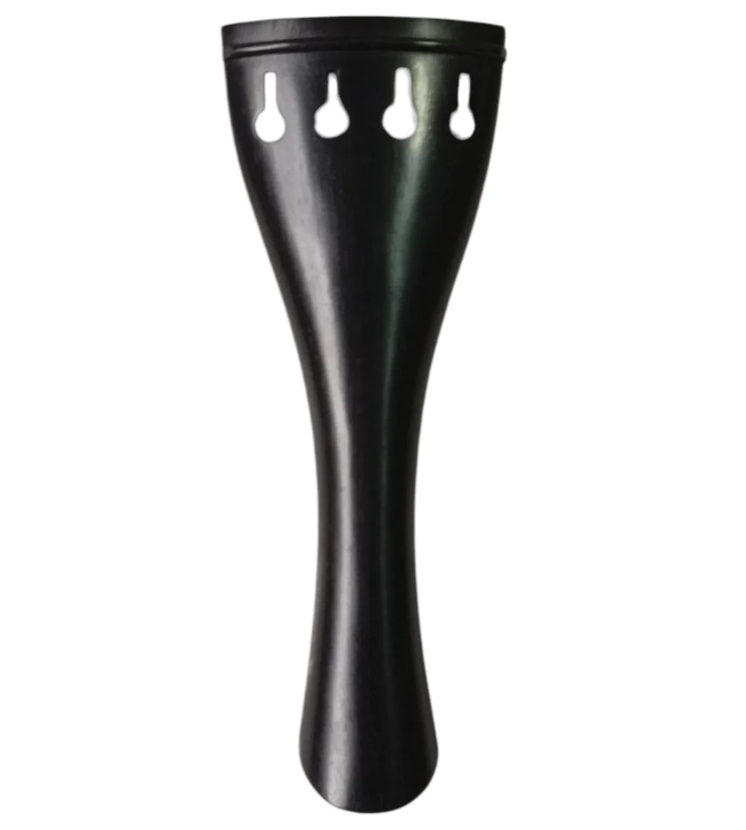 Cordal curvo viola, ébano tira negra, 135 mm