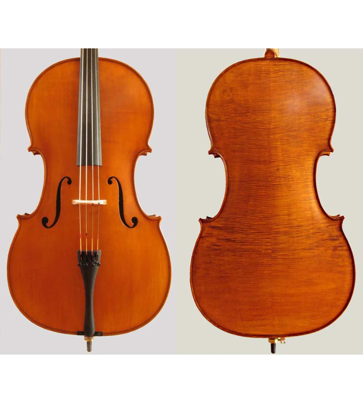 Chelo 4/4 Alosa, con clavijas y diapasón de ébano, espiga