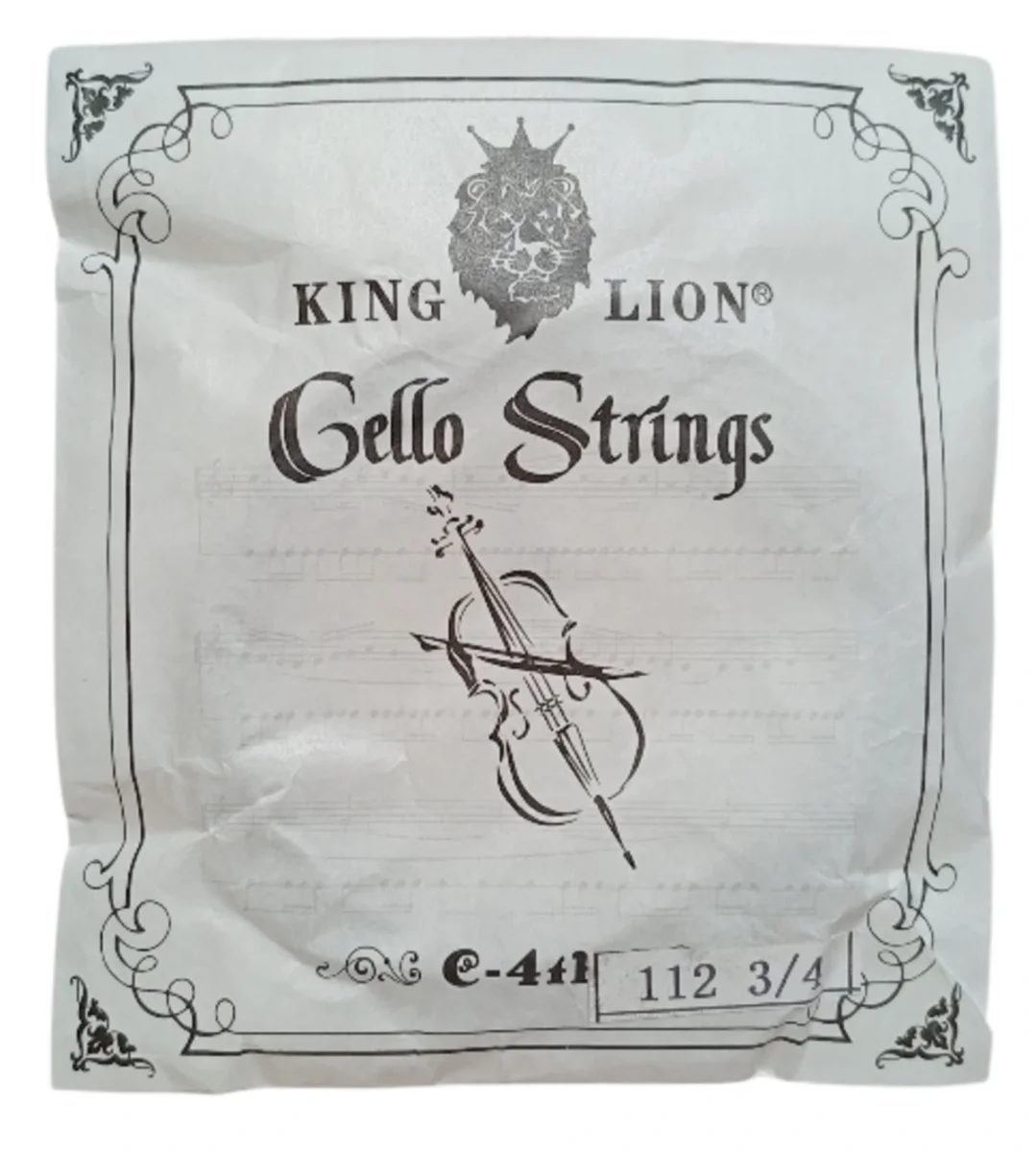 Cuerda DO p. cello rey leon 4/4-3/4