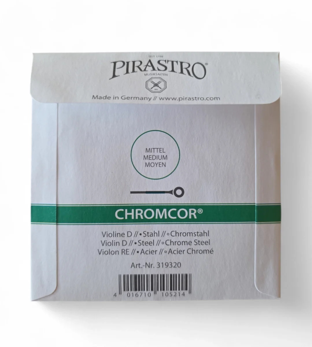 Cuerda RE p. violín, Chromcor