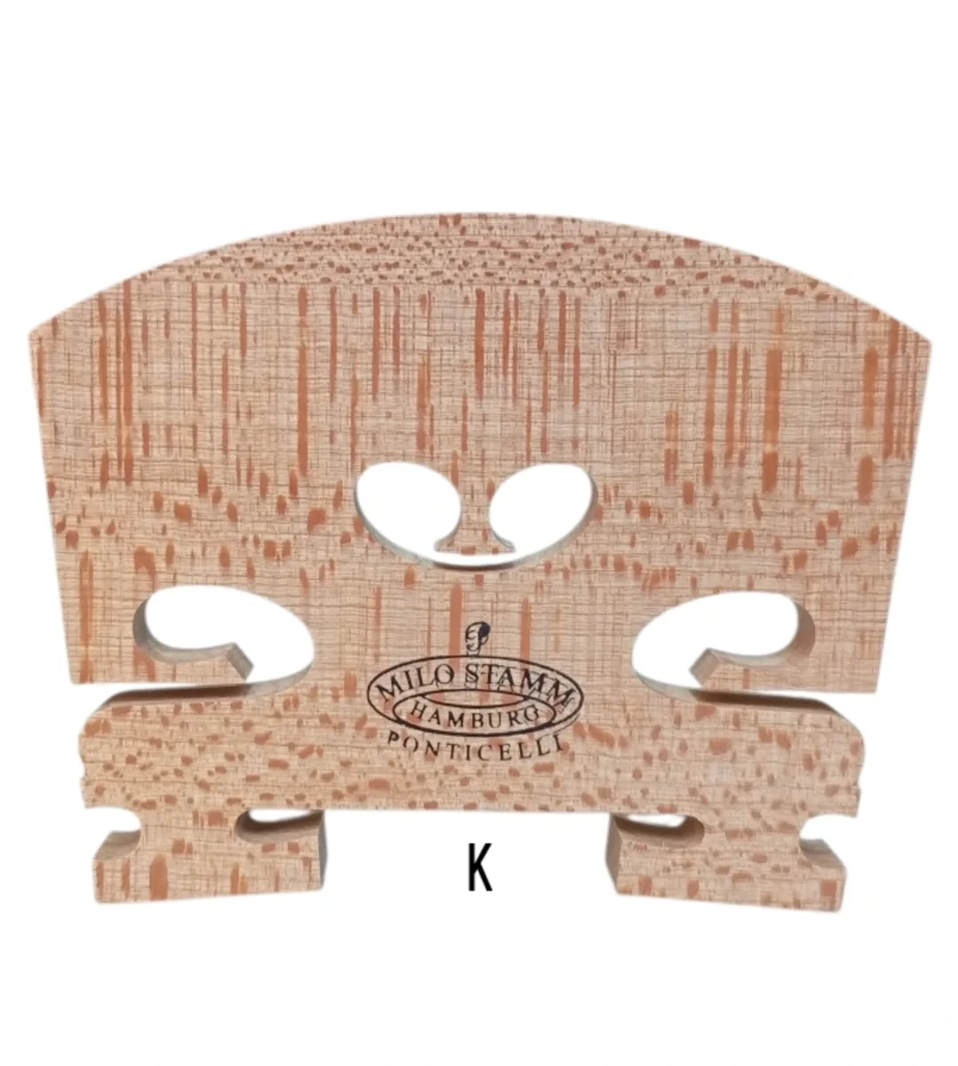 Puente MS violín PREMIUM K, corazón S, 42 mm