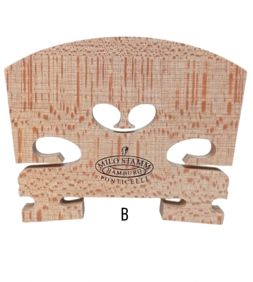 Puente MS viola PREMIUM B, corazón S, 47 mm