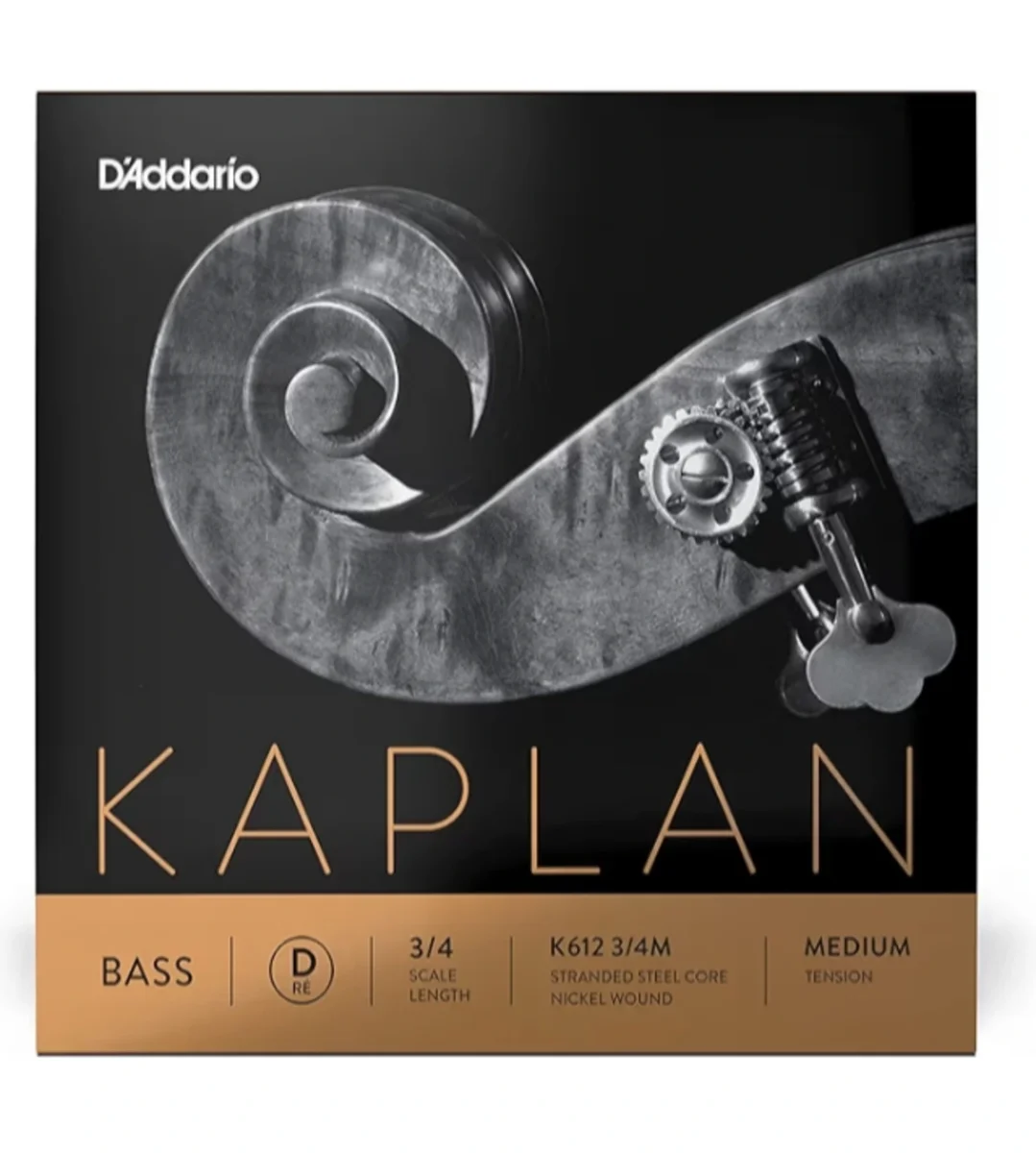 Cuerda RE p. contrabajo Kaplan orquesta