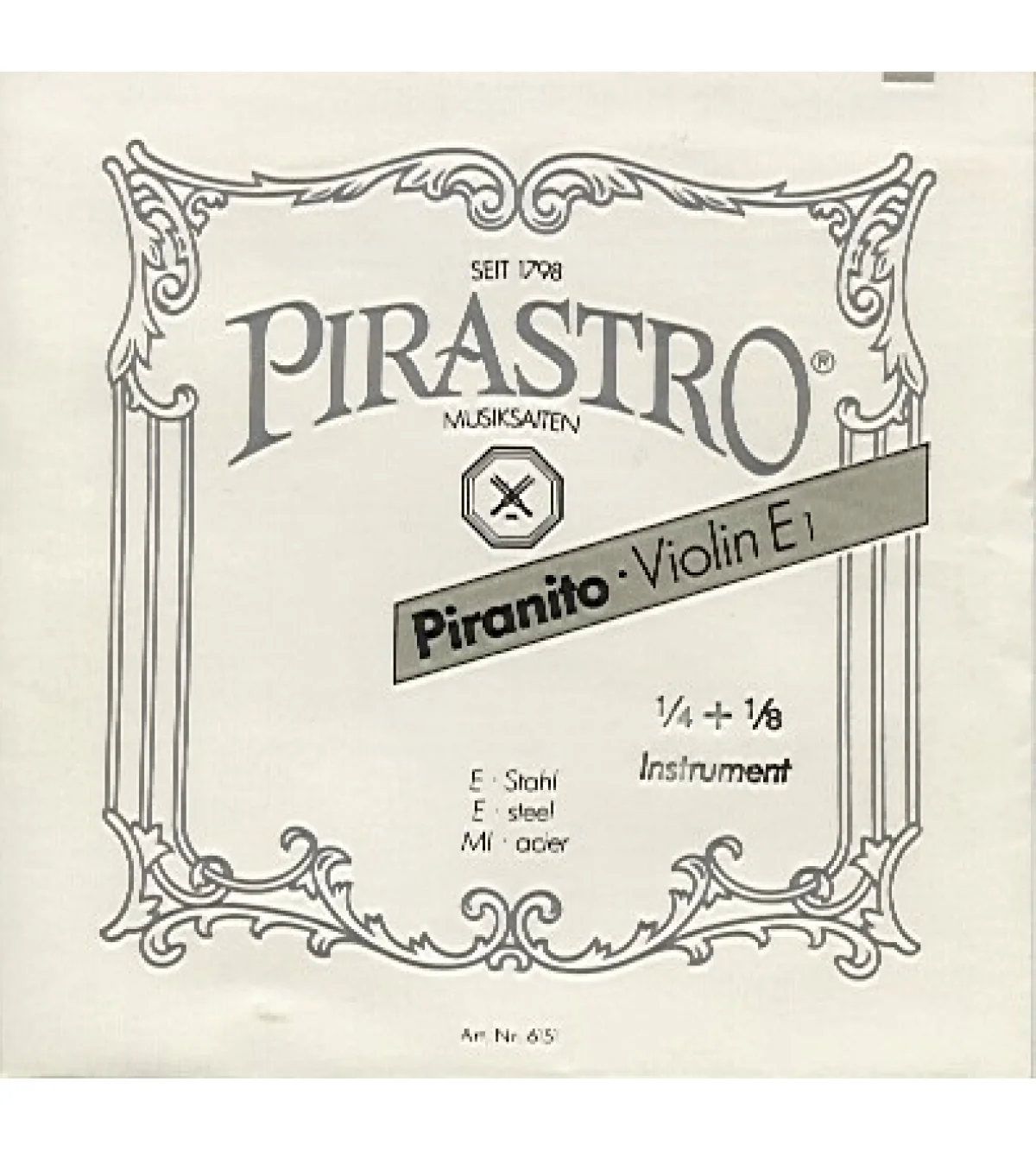 Cuerda SOL p. violonchelo, Piranito