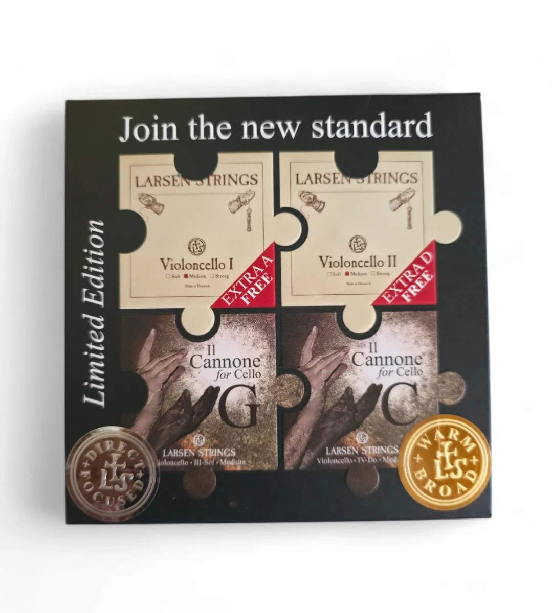 Juego larsen para violonchelo the new standard MEDIUM