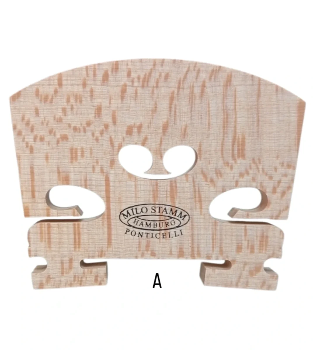 Puente MS violín STANDARD A, corazón S, 38 mm