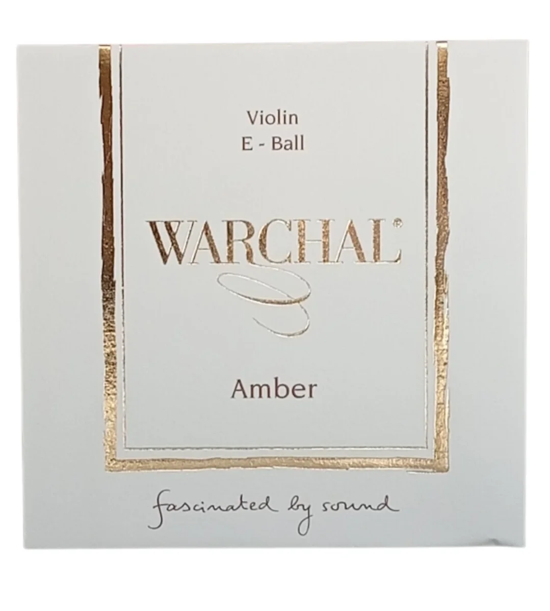 Cuerda de MI p. violín, Amber