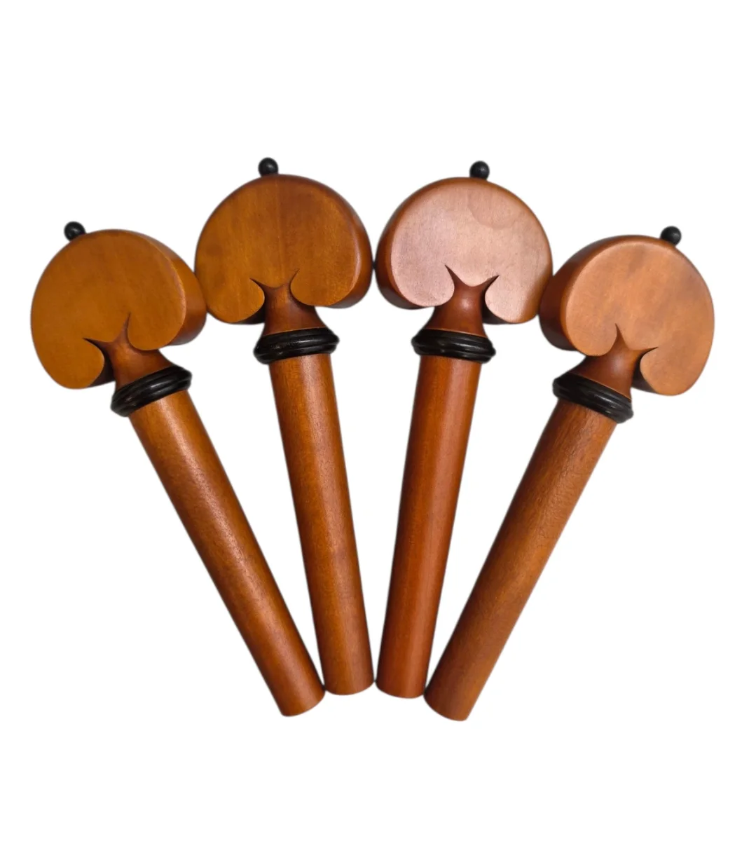 Jgo clavijas acura cello corazón, boj con ébano